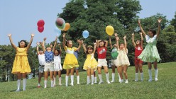 Kindergeburtstag im Freien